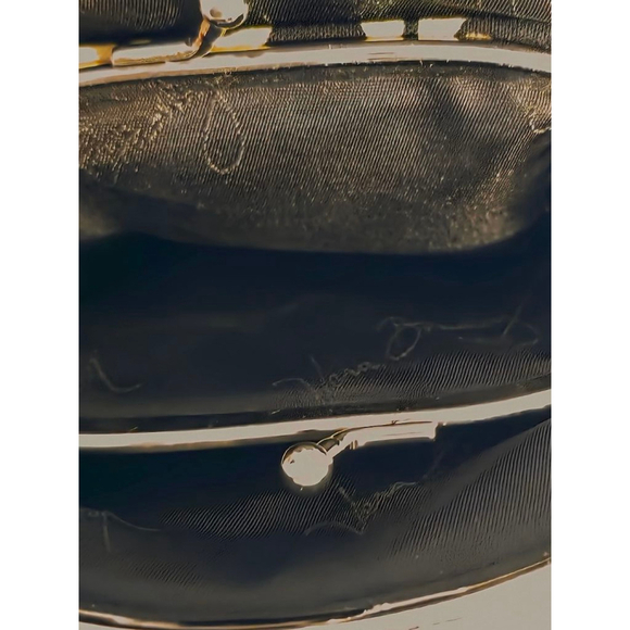 Women's Vera Bradley Coin Purse Small Black Floral - Picture 6 of 8